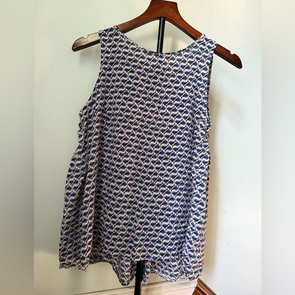 Ace Delivery Bluebird Sleeveless Boxy Tank Top, Size M women’s